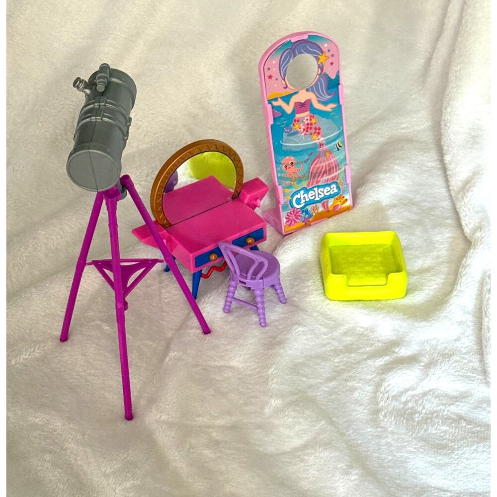 Y2K Barbie Chelsea Doll Accessories Mini Bundle